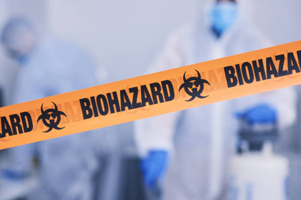 Professional Biohazard Cleanup technician working in Bodfish, CA
